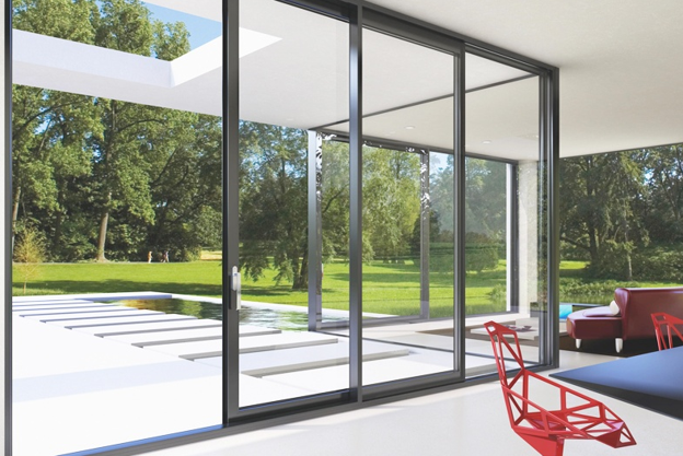 External sliding doors